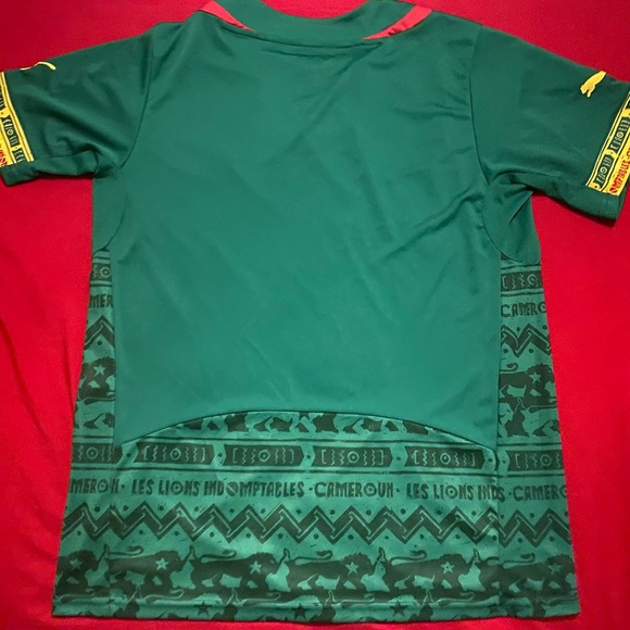 Puma Cameroon 2014 FIFA World Cup Soccer Jersey - Picture 2 of 5